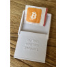 Personalisierte Geschenkbox mit 5 Stück Bitcoin Pflaster